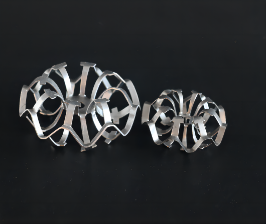 metel teller rosette ring